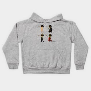 Pirate Girl 2 Kids Hoodie